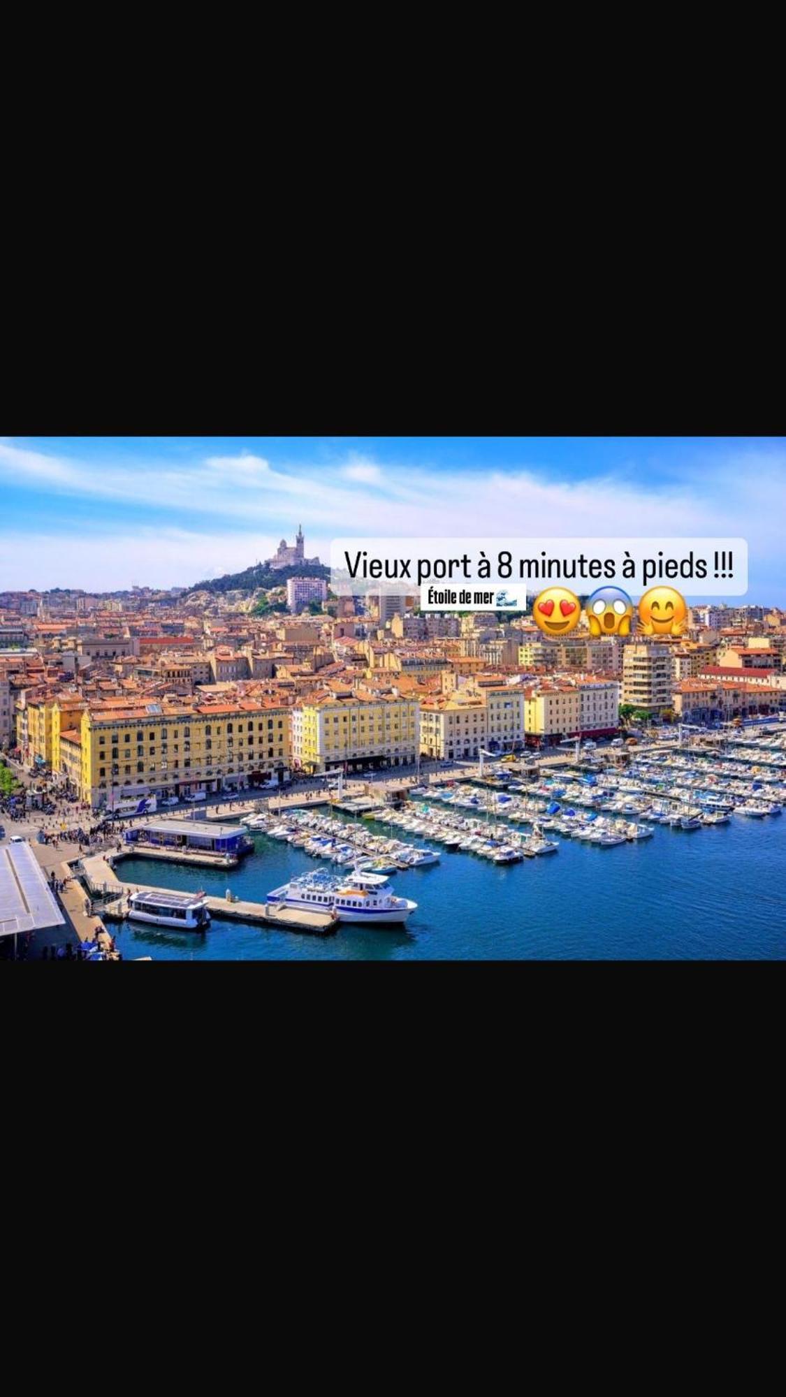 Etoile De Mer Magnifique Studio Deco Plage Et Sable Fin, Votre Sejour A Marseille Commence Ici, Centre-Ville Exteriér fotografie